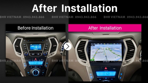 Màn hình DVD Android xe Hyundai Santafe 2012 - 2018 | Vitech Pro